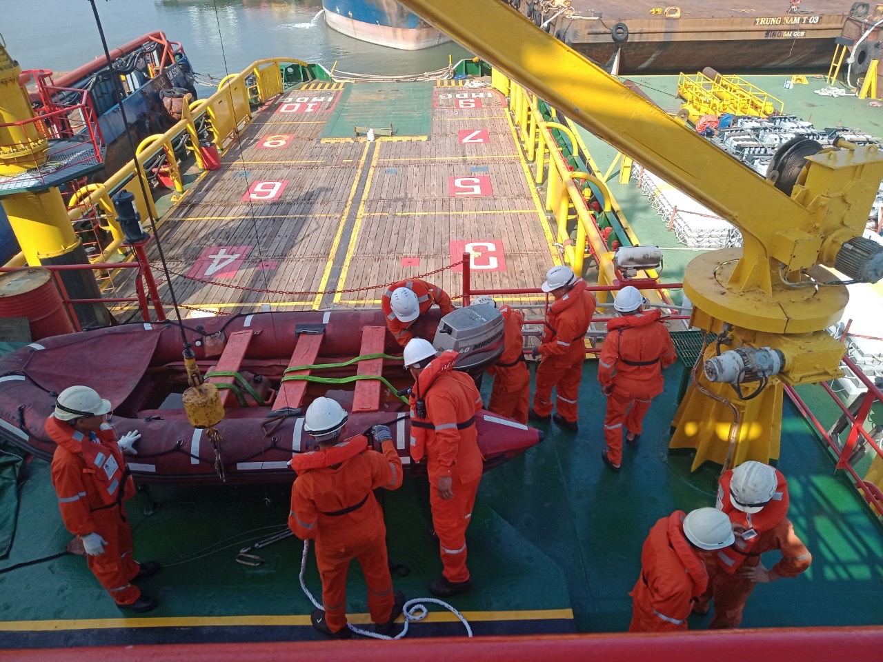 Hai Phong Maritime Operations Center Map